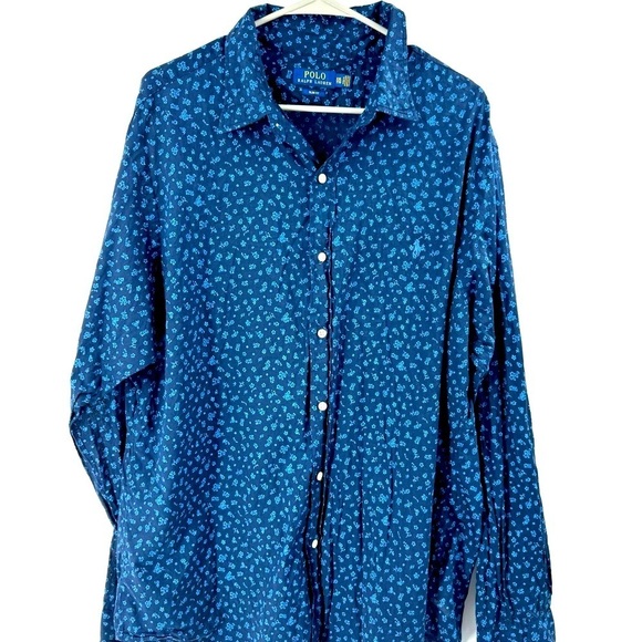 Polo by Ralph Lauren Slim Fit Longsleeve Button Down Shirt - Picture 1 of 8